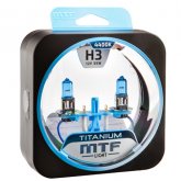 Автомобильная галогенная лампа MTF H3 12v 55w - Titanium (Комплект, 2 шт.) HTN1203